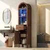 Merax Badezimmerschrank mit LED, Badschrank Hochschrank mit Produktbild-Vorschau 6