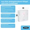 m-e modern-electronics FG 16 41018 Funkgong Komplett-Set Produktbild-Vorschau 6