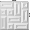 DECCART | Panneaux muraux 3D Square | Panneaux muraux Voir les images du produit 2