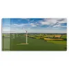 DEQORI Glasbild Echtglas 60x30 cm 'Windräder auf Feldern' Produktbild-Vorschau 2