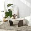 Skye Decor, Hochwertiger Couchtisch, Travertin und Walnuss, Produktbild-Vorschau 3