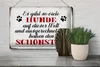 Blechschild Spruch 30x20cm es gibt so viele Hunde Schild Produktbild-Vorschau 5