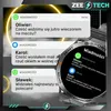 Smartwatch męski zegarek rozmowy PL menu tętno puls sen Podgląd zdjęcia produktu 3