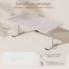 Bureau réglable en hauteur FLEXISPOT QB2 Électrique 180 x Voir les images du produit 3