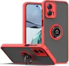 Moto G 5G 2023 Hülle, Ring Halter Ständer Matte Transluzent Produktbild-Vorschau 1