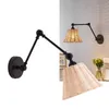 Wandlampe im rustikalen Stil Raul mit E27-Auszieharm und Produktbild-Vorschau 1