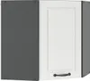 Eckhängeschrank Vicco R-Line Weiß Landhaus 57 cm, Model Produktbild-Vorschau 1
