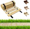 be4nature drevený záhradný chodník 30 x 600 cm svetlohnedý Náhľad obrázku produktu 1