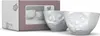 FIFTYEIGHT Schälchen-Set 200ml - Glücklich & Och bitte weiß Produktbild-Vorschau 8