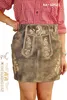 Jupe en cuir pour femmes – Jupe traditionnelle en daim de Voir les images du produit 2