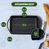 Kitchenbear - Grillplatte aus Gusseisen inkl. Silikonmatte Produktbild-Vorschau 2