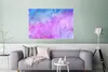 MuchoWow® Poster Aquarell - Lila - Abstrakt - Blau 120x80 Produktbild-Vorschau 5