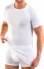 Herren kurzarm Shirt Rundhals weiß Produktbild-Vorschau