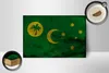 Holzschild Flagge Kokosinseln 18x12cm Cocos Islands Rost Produktbild-Vorschau 3