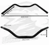 LOEVELOSI City Fahrrad-Lenker 25,4 Aluminium Damenradlenker Produktbild-Vorschau 2