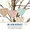 Logbuch-Verlag 12 Holzherzen zum Aufhängen Pastell bunt Produktbild-Vorschau 6