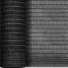 vidaXL Zaunblende Anthrazit 1,5x25 m HDPE 195 g/m² Produktbild-Vorschau 1