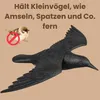 Taubenabwehr Vogelabwehr Schwarzer Rabe fliegend Produktbild-Vorschau 5