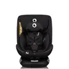 A black car seat is shown against a white background. Produktbild-Vorschau