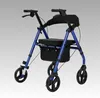 Wollex Rollator Blau leicht faltbar mit Sitz und Produktbild-Vorschau 3