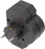 Presa multipla 2x Euro e 1x contatto di terra nero con Anteprima dell’immagine prodotto 6