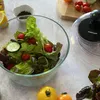 Mastrad Salatschleuder mit Glasschüssel, Borosilikatglas, Produktbild-Vorschau 5