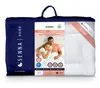 A product package for a blanket, showing a couple in bed. Podgląd zdjęcia produktu