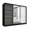 Schwebetürenschrank, 3-türig Schrank 200 cm mit Spiegel Produktbild-Vorschau 2