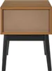 HowHomely | Nachttisch - 50 cm - Holzdekor - Beige Produktbild-Vorschau 6