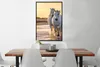 MuchoWow® Gerahmtes Poster Pferde - Wasser - Strand - Tiere Produktbild-Vorschau 2