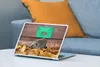 MuchoWow® Laptop Aufkleber Sticker Cover Igel läuft durch Produktbild-Vorschau 4