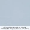 A close-up of a light blue textured fabric with German text describing its properties. Produktbild-Vorschau