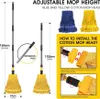 Set di mop per pavimenti in cotone HEVOL con manico in Anteprima dell’immagine prodotto 2