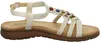Sportliche Sandalette bis 30mm Sohlenhöhe 1080-10-WH Produktbild-Vorschau 4