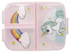 Einhorn Unicorn 2 tlg. Lunch Set Brotdose mit 3 Kammern Produktbild-Vorschau 9