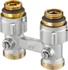 Zweirohrhahnblock Absperrverschr 1/2 AG x 3/4 AG Anteprima dell’immagine prodotto 8
