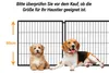 Modularer Hundekäfig aus Metall, Hundelaufstall mit Produktbild-Vorschau 5