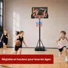 Panier de basket KM-Fit réglable en hauteur (110–210 cm), Voir les images du produit 4