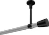Interdeco Gardinenstange / Vorhangstange Weiß / Schwarz, Produktbild-Vorschau 1