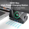 160W 6portová stolní rychlonabíječka USB PD 2 USB-A 4 USB-C Náhled obrázku produktu 4