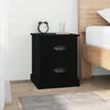 vidaXL Noční stolek černý 39x39x47,5 cm výrobek ze dřeva Náhled obrázku produktu 2