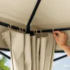 TOOLPORT Tonnelle de Jardin 3x3 m pavillon, bâche de toit Voir les images du produit 7