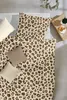 Bettwäsche Soft-Seersucker Leopard braun-beige 135 x 200 cm Produktbild-Vorschau 2