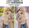 Laavir® Baby Draagzak van Zachte Teddy Fluffy Stof - Productafbeelding-voorbeeld 5