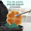 Emerio gaufrier – forme cœur – diamètre 20 cm – thermostat Voir les images du produit 2