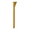 A single gold-colored table leg with a Y-shaped support at the top, presented on a white background. Podgląd zdjęcia produktu