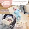 KIDIZ® Babyfußsack Baby Fußsack Winterfußsack Babyschale Produktbild-Vorschau 6