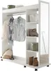 Kompaktgarderobe >Vinnie< in Weiß matt - 138x150x56cm Produktbild-Vorschau 4