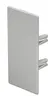 Terminale OBO, 60x130 mm, cloruro di polivinile, bianco Anteprima dell’immagine prodotto 1