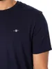 GANT Normales Schild-T-Shirt, Blau XL Produktbild-Vorschau 4